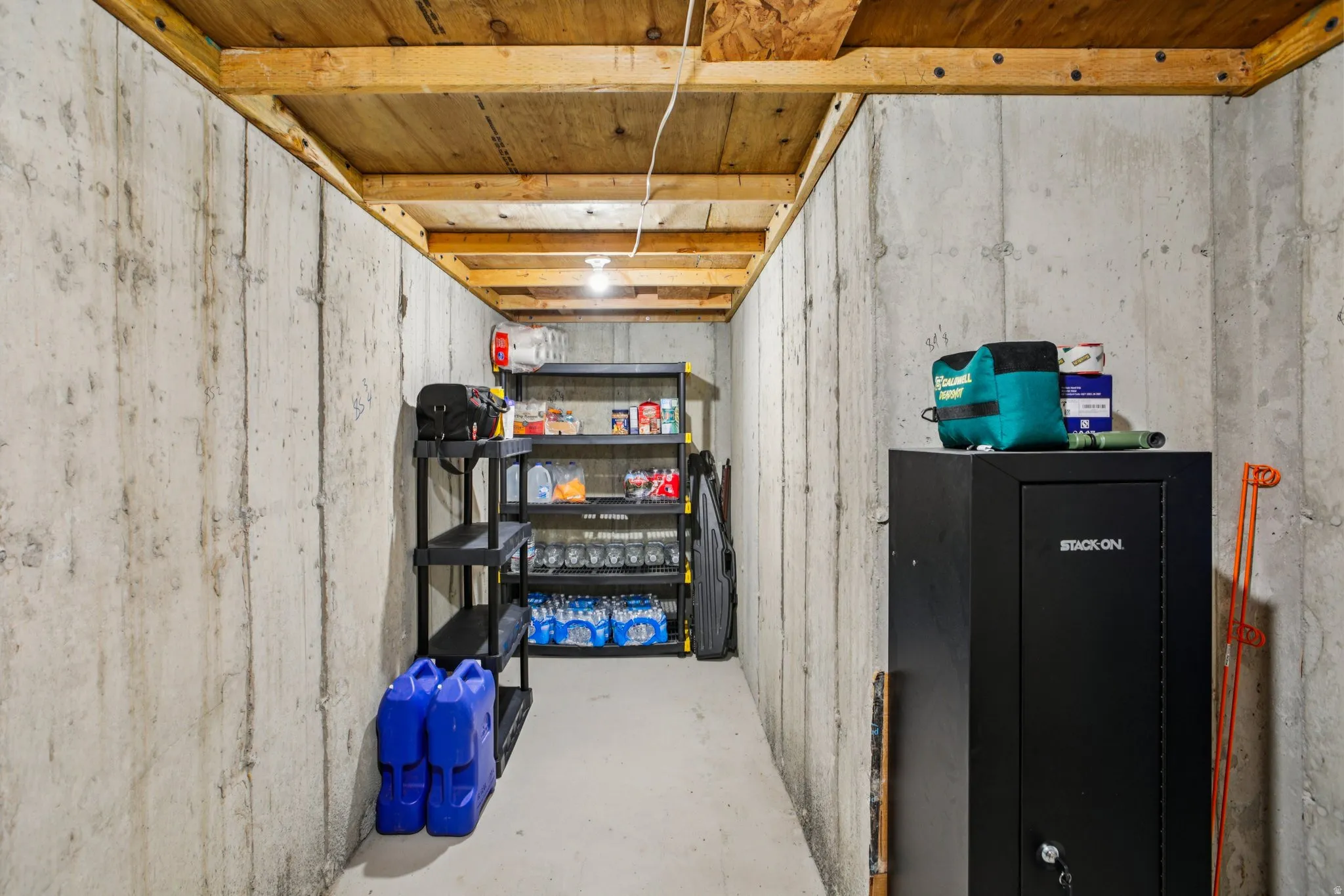 View of storage