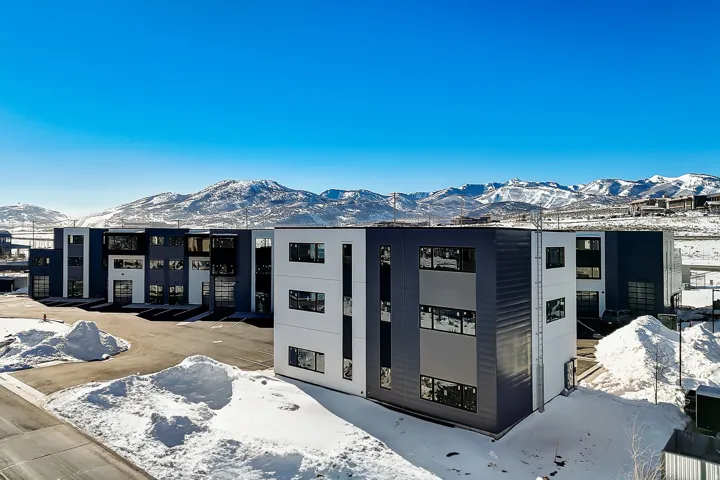 View of front of house featuring a mountain view