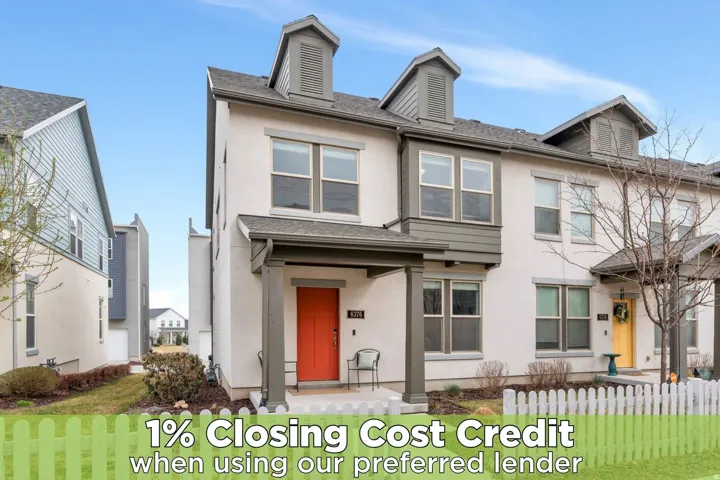 Inviting Daybreak Townhome with great curb appeal.