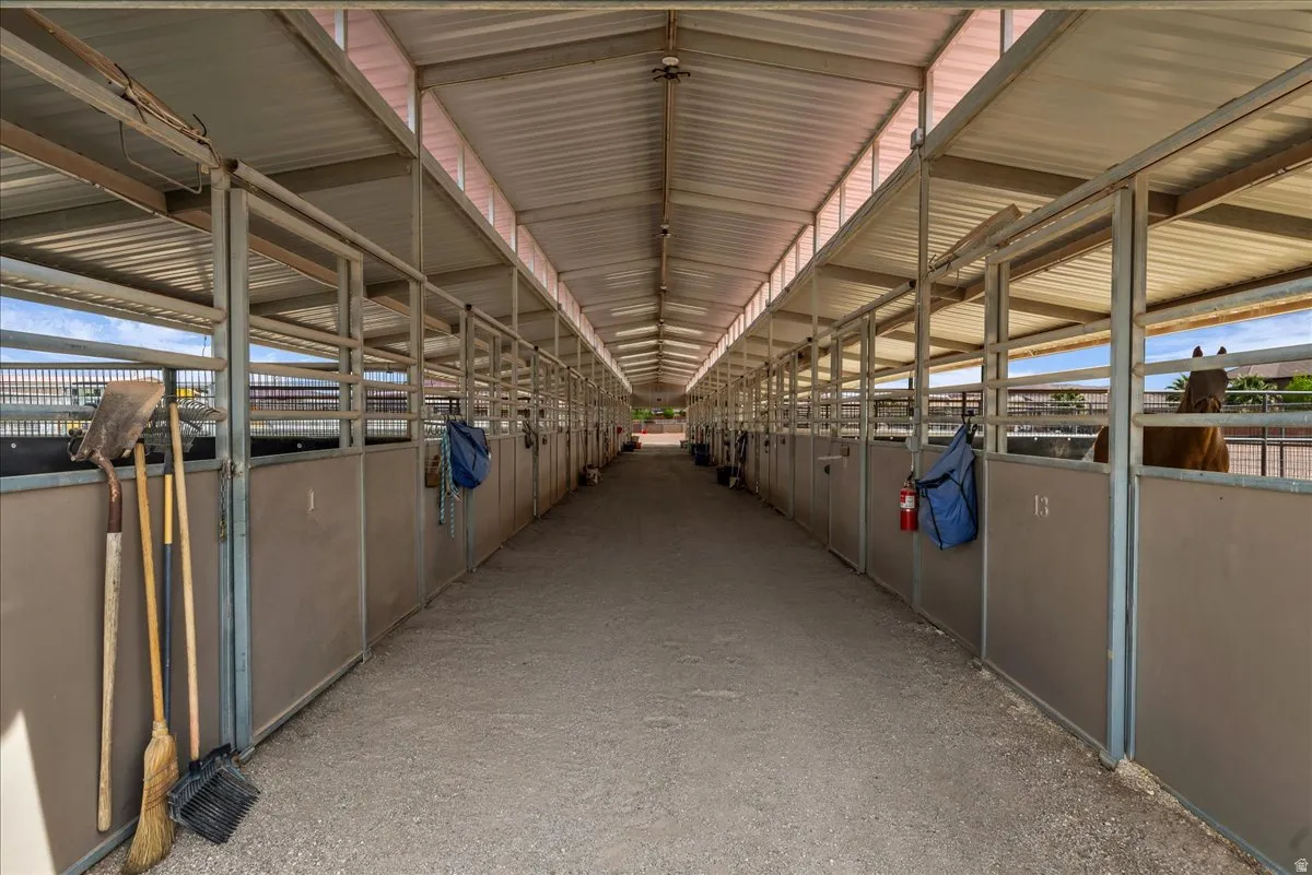 View of stable