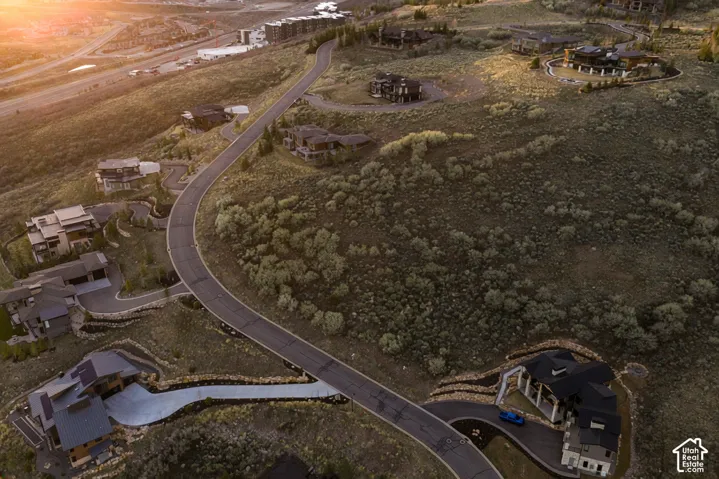 Aerial overview of property's location
