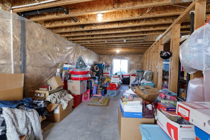 View of basement