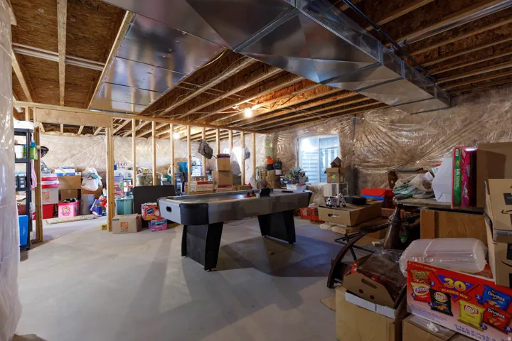 View of basement
