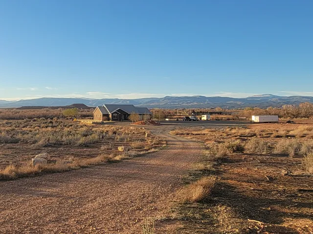 View of mountain background