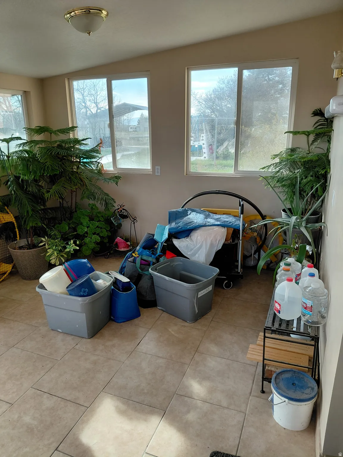 Sunroom / solarium featuring plenty of natural light