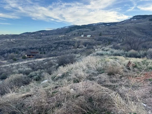 Mountain view featuring rural landscape