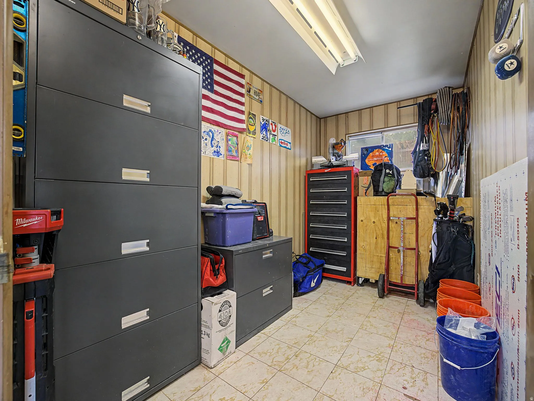 View of storage area