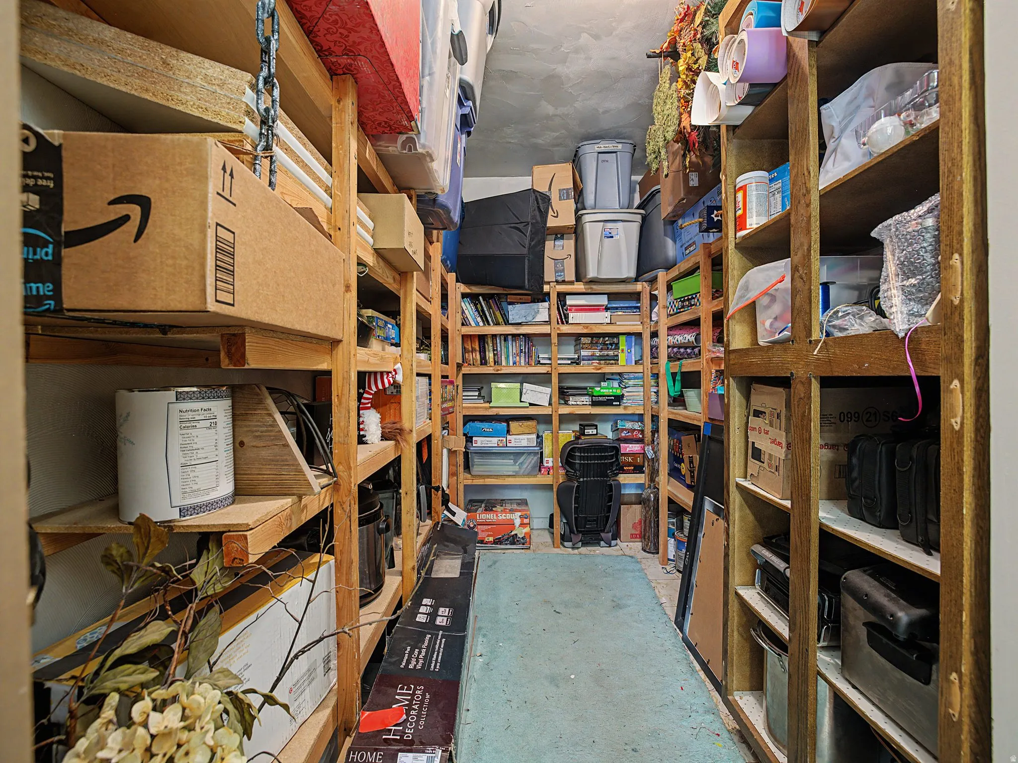 View of storage room