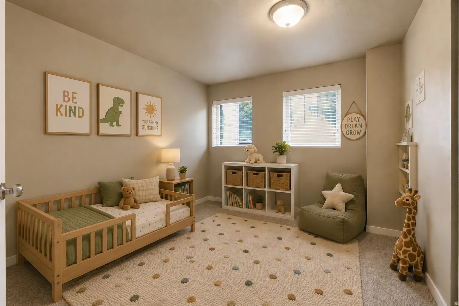 *VIRTUALLY STAGED BASEMENT BEDROOM 1 of 3*