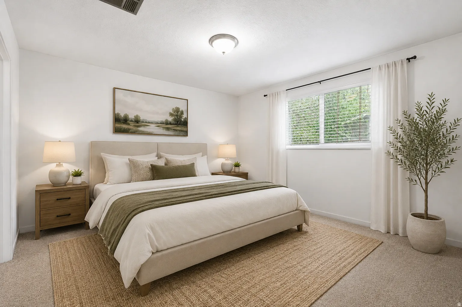 *VIRTUALLY STAGED MASTER BEDROOM*