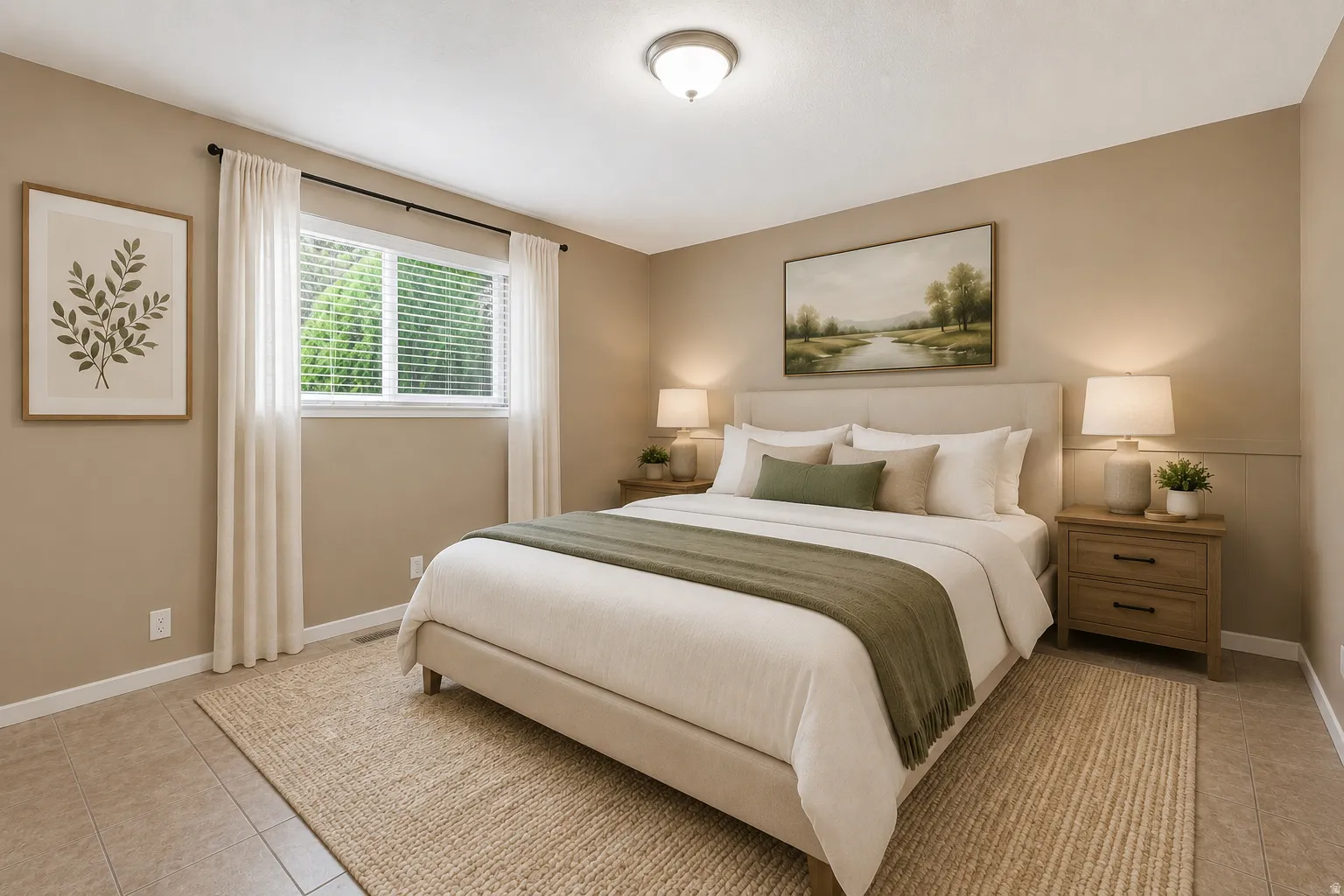 *VIRTUALLY STAGED 2nd upstairs bedroom*