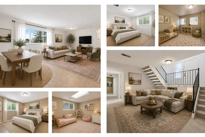 VIRTUAL STAGING EXAMPLES