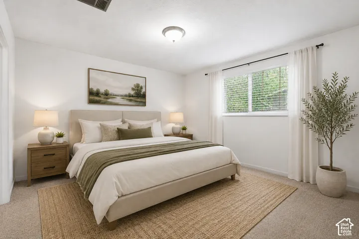 *VIRTUALLY STAGED MASTER BEDROOM*