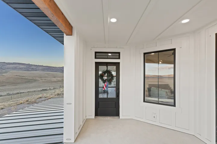 Front entry.