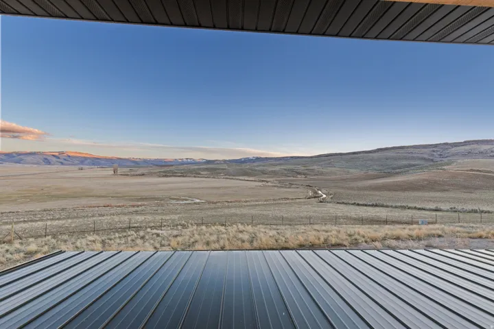 View from 2nd floor covered deck/main entry.