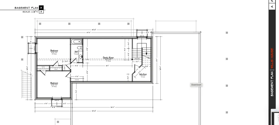 View of floor plan / room layout