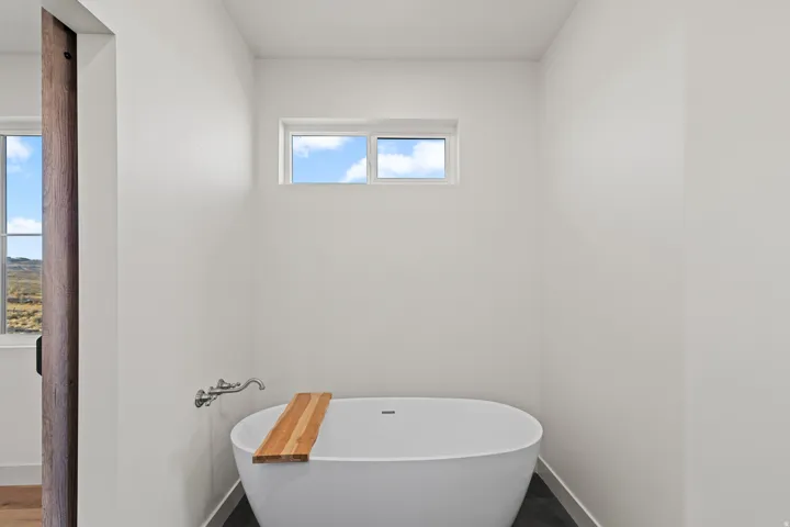 2 tankless water heaters and water softener make for relaxing baths.
