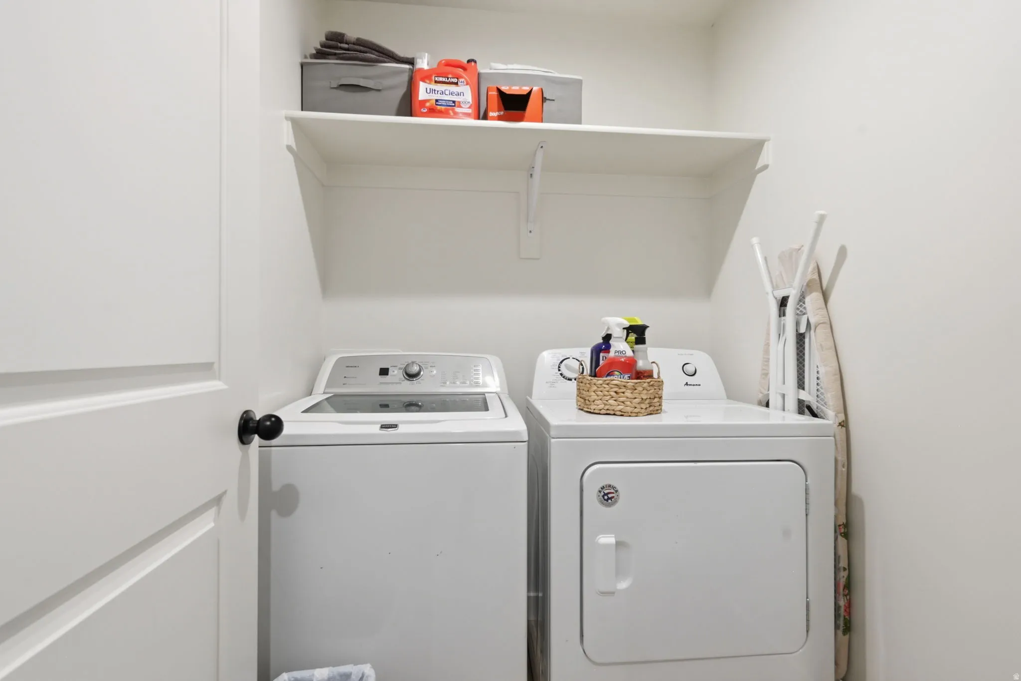 Convenient Upstairs Laundry