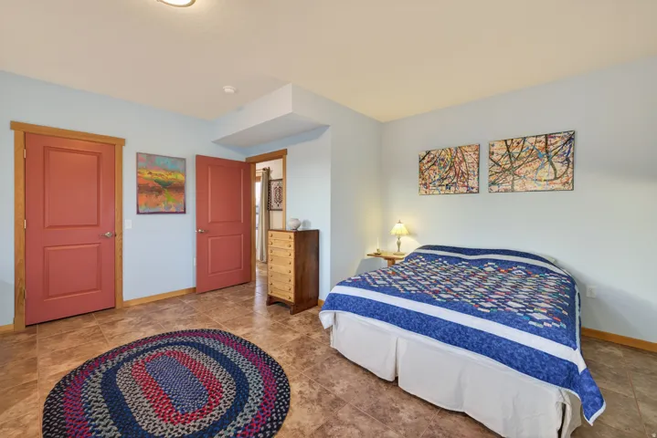 Bedroom featuring baseboards