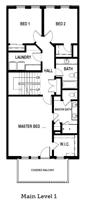 View of room layout