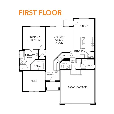 View of home floor plan