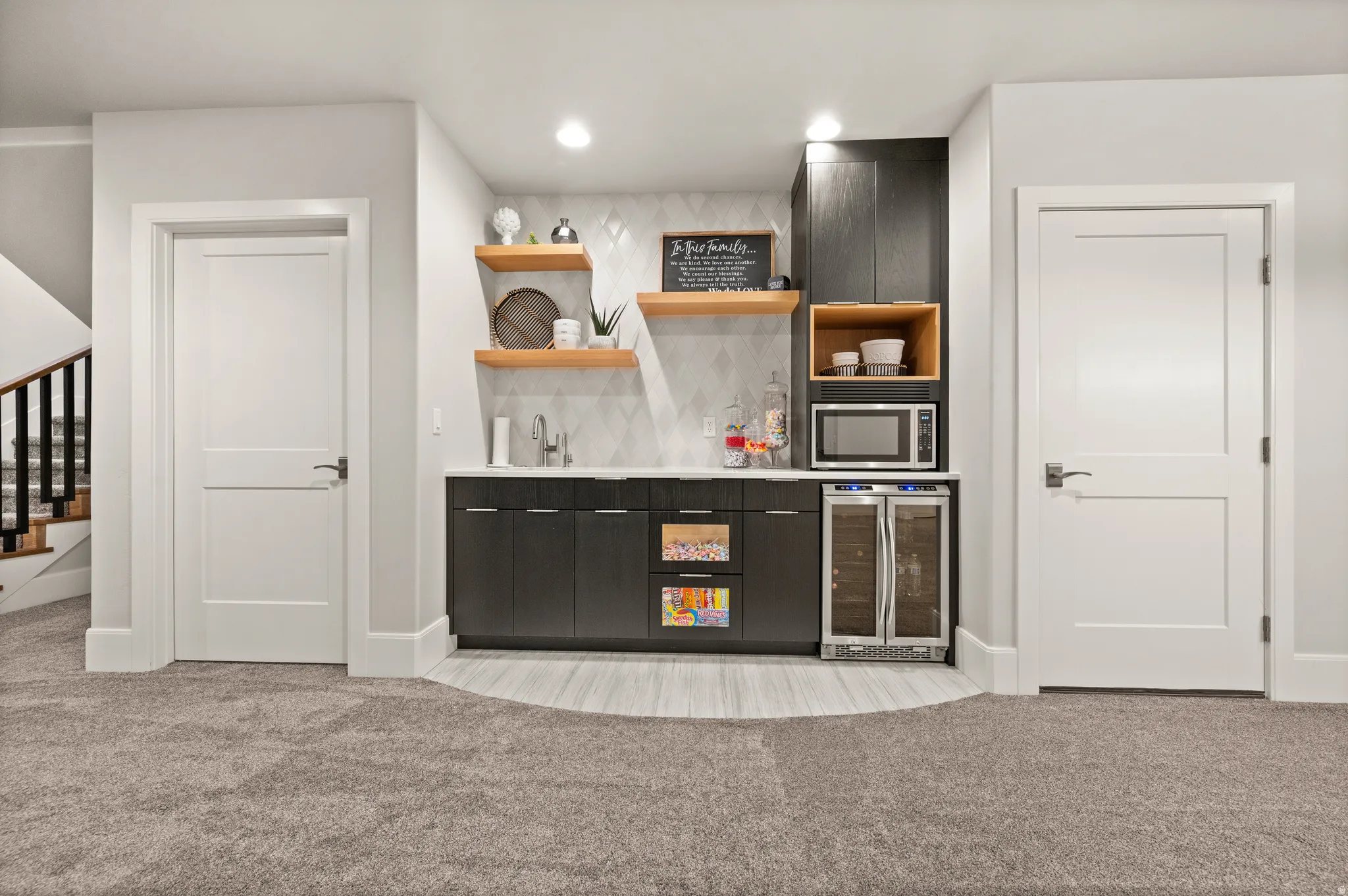 Wet Bar In basement