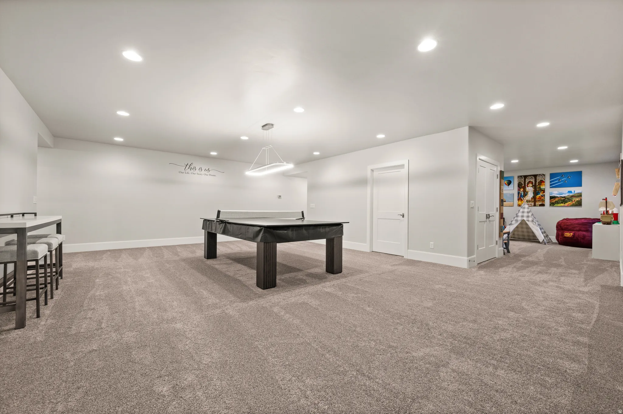 Basement Living Room