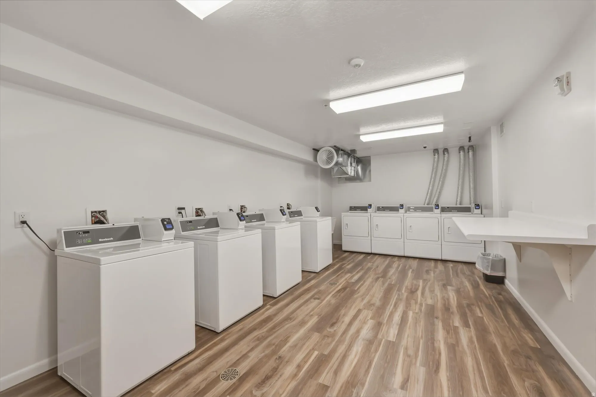 Shared laundry with washer and dryer