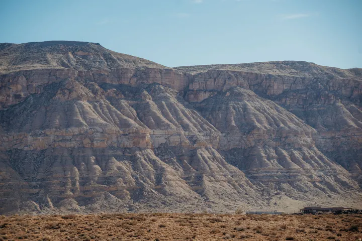 View of mountain backdrop