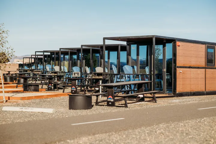 View of workout area