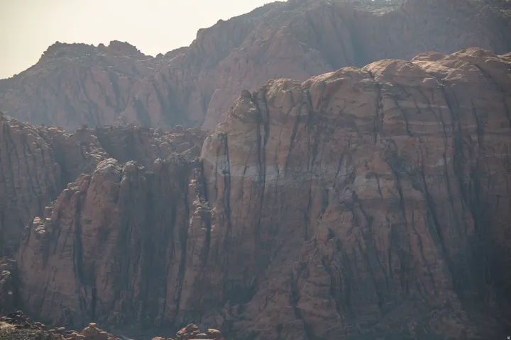 View of mountain backdrop