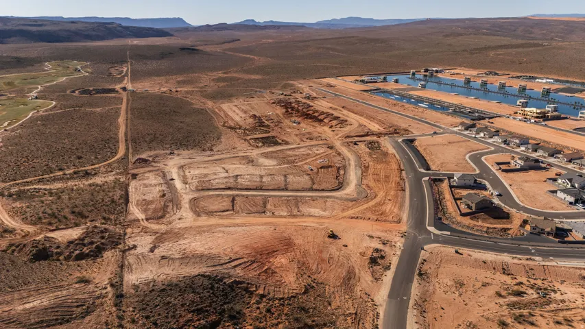 Aerial overview of property's location with mountains and rural landscape