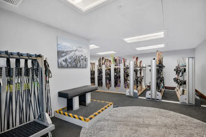 View of exercise room