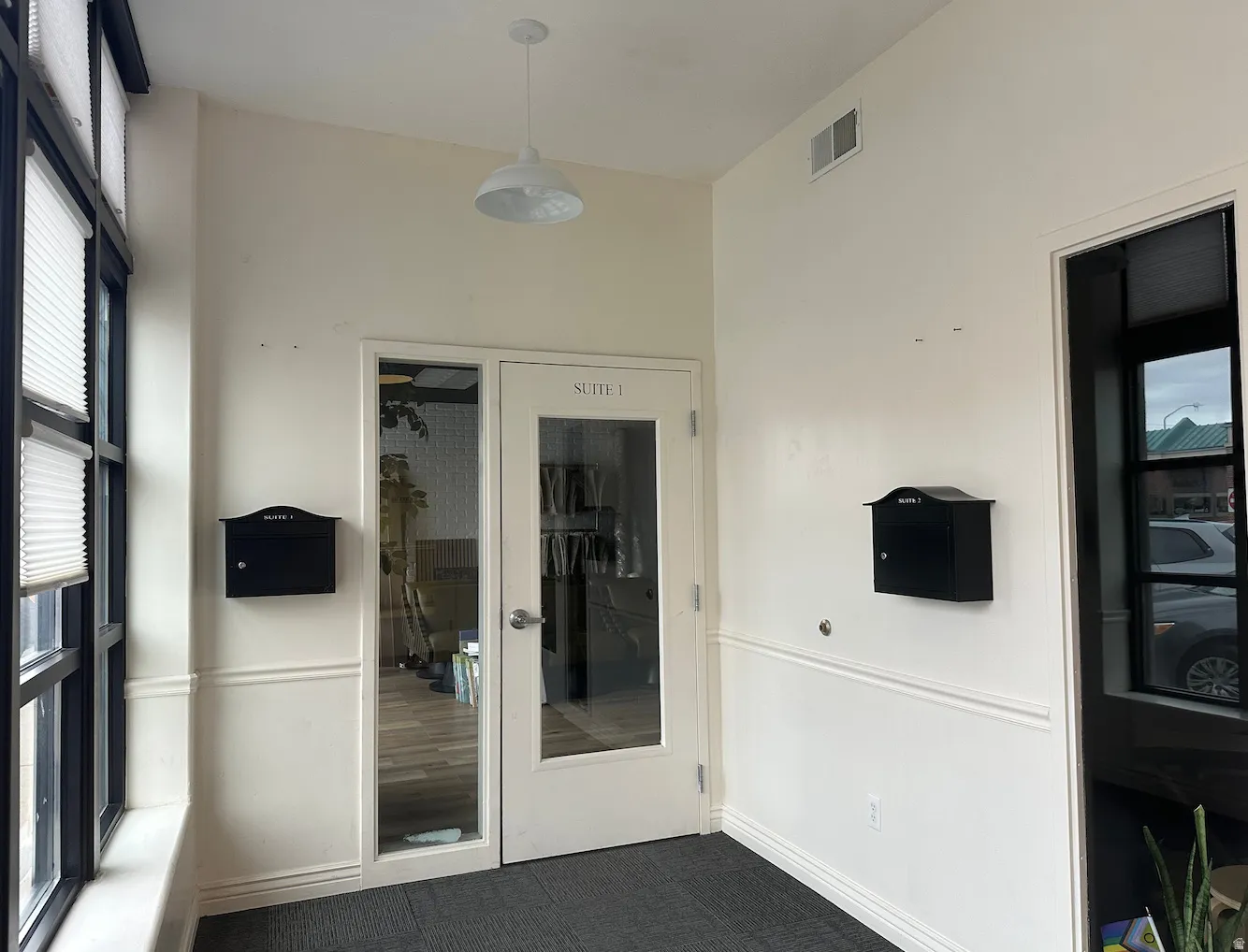 Doorway to property