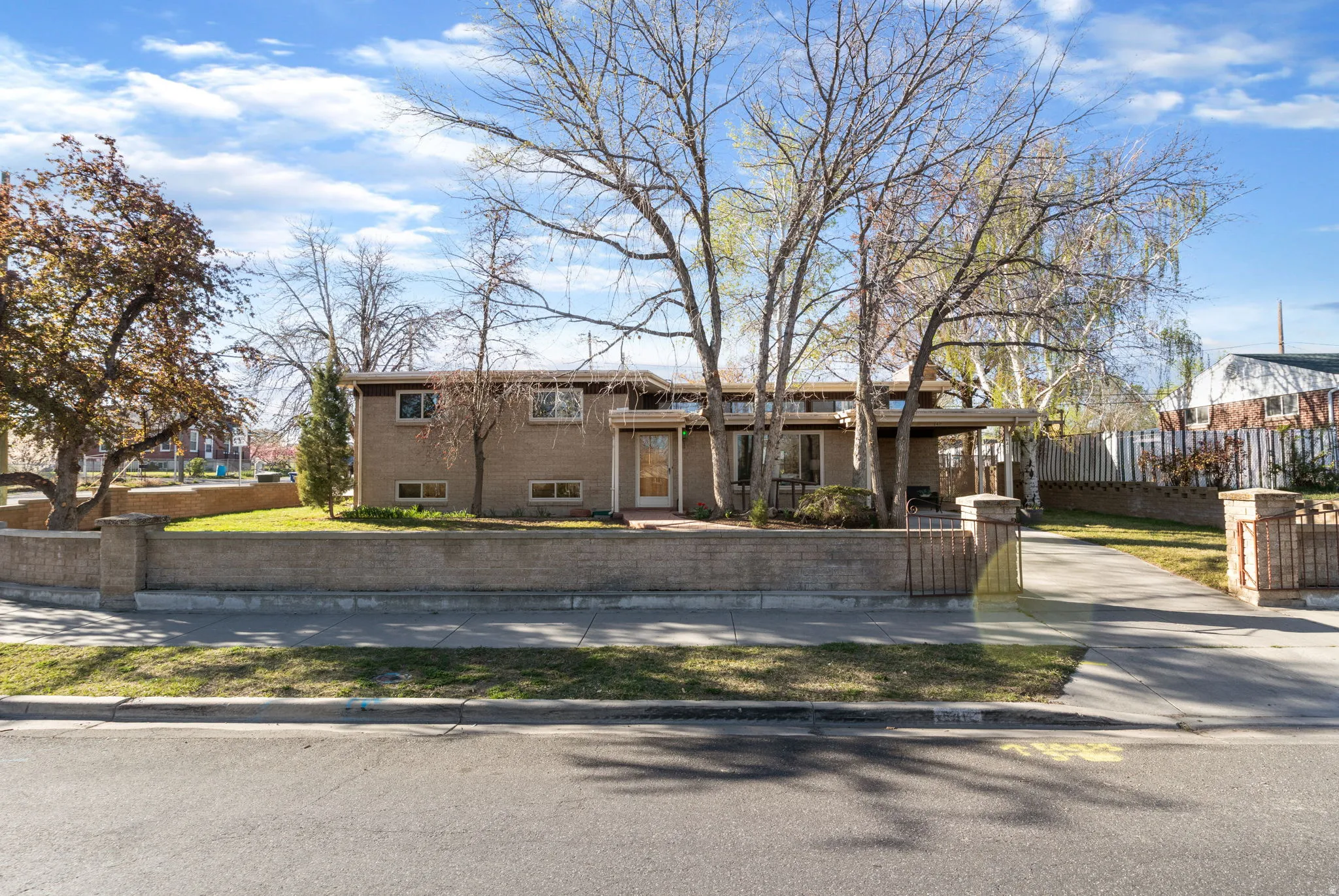 View of front of home with concrete driveway