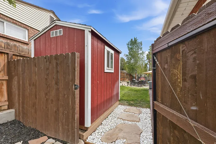 View of shed