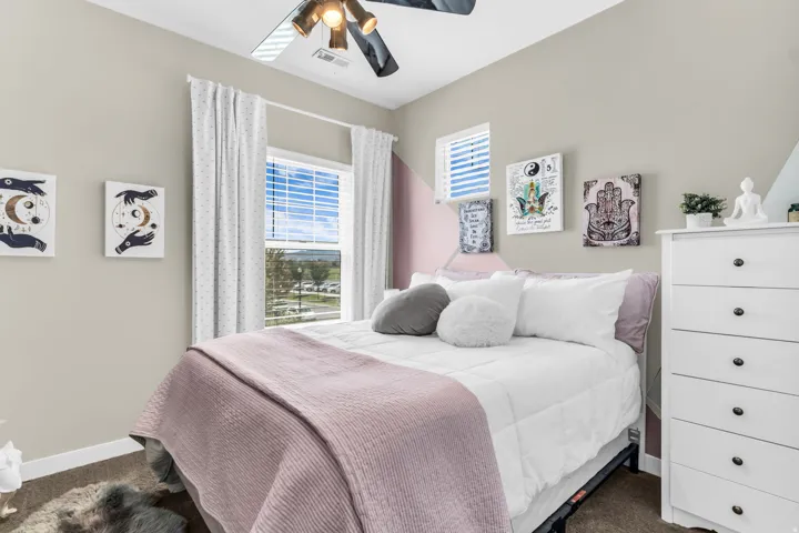 Recessed lighting with a ceiling fan fixture