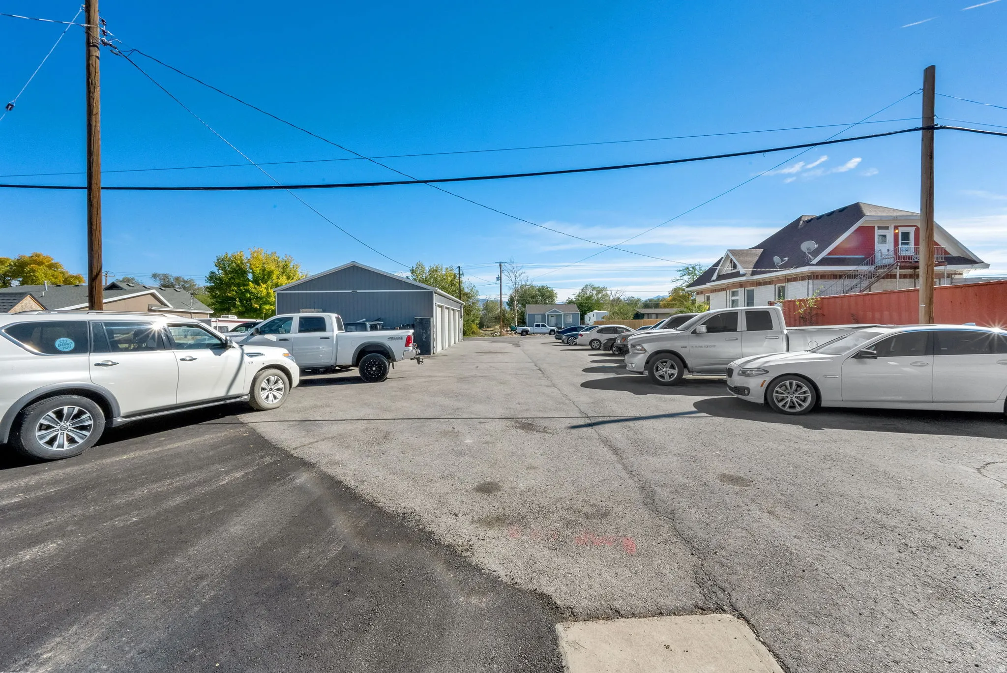 View of asphalt road