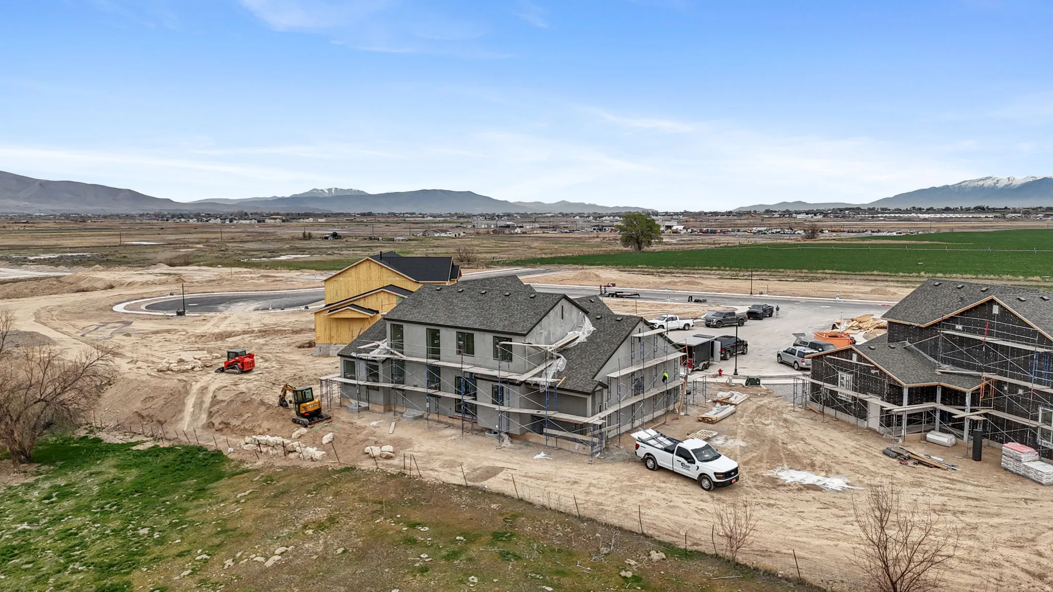 View of rural area featuring a mountainous background