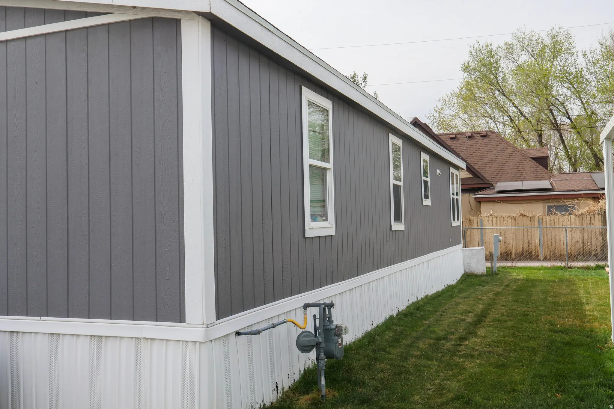 Backyard view, access to west facing back porch