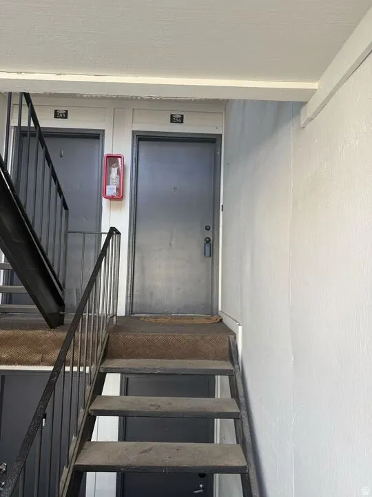 Entrance to property