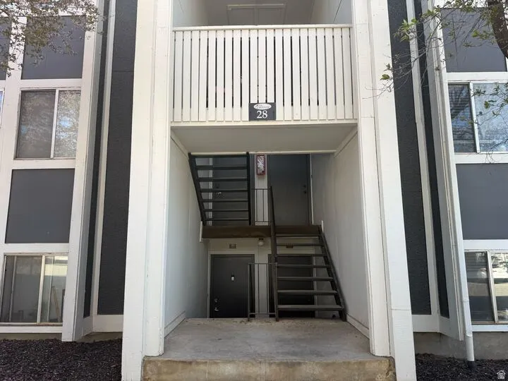 View of stairs