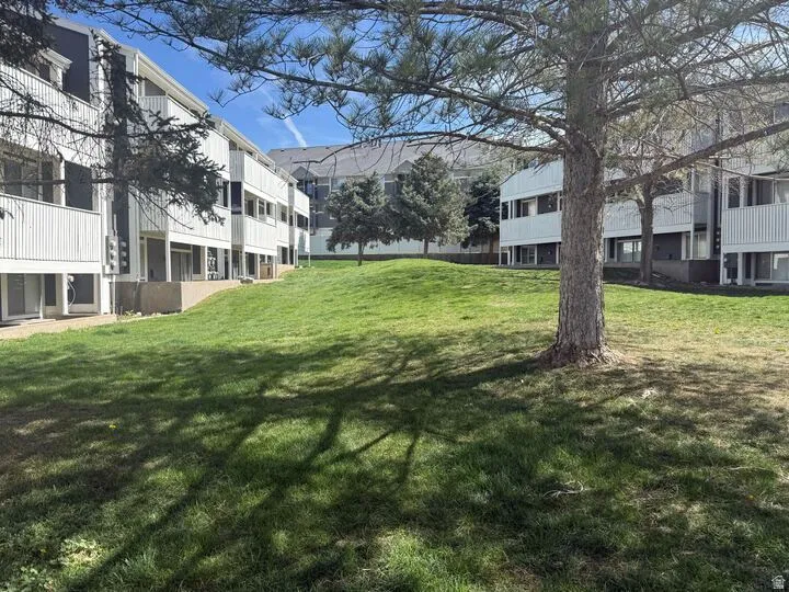 View of community grass area