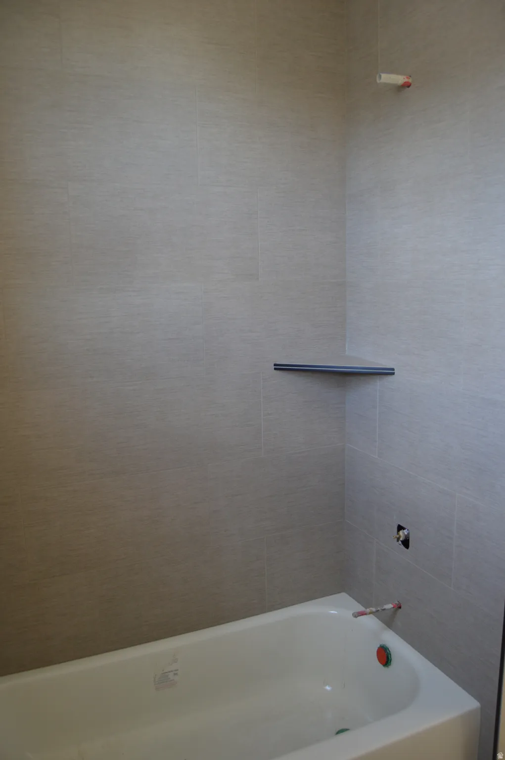 Bathroom featuring shower / bath combination