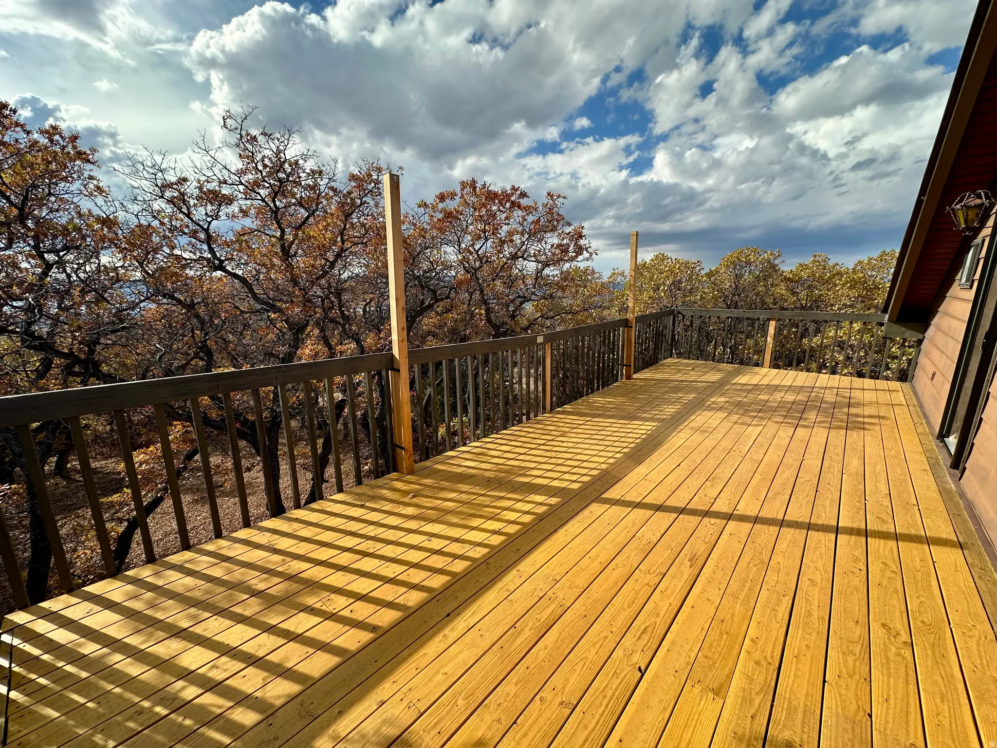 View of deck