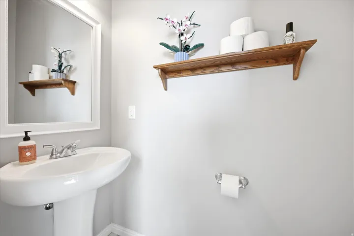 Bathroom featuring a sink