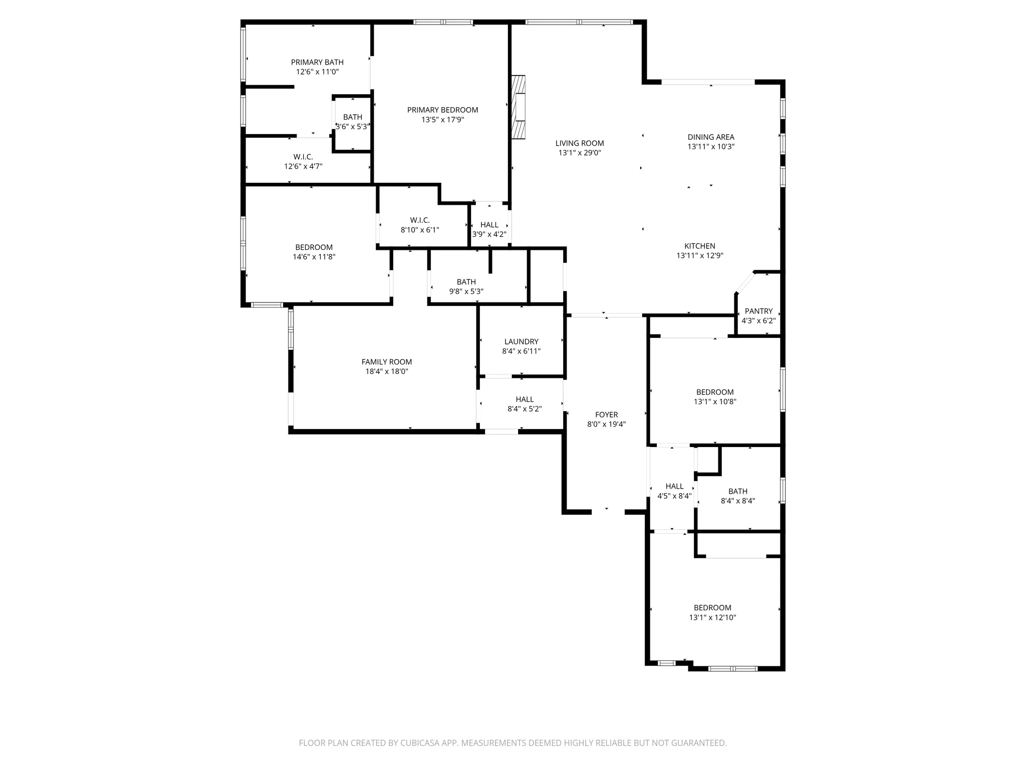 View of floor plan / room layout