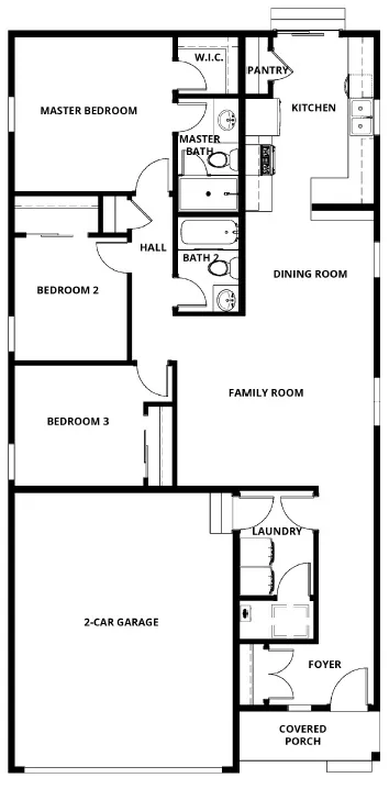 View of room layout