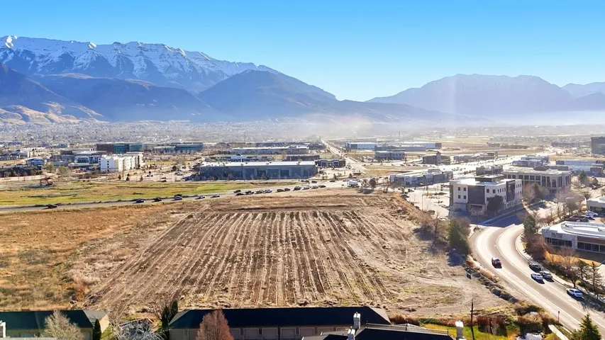 Aerial view of mountains