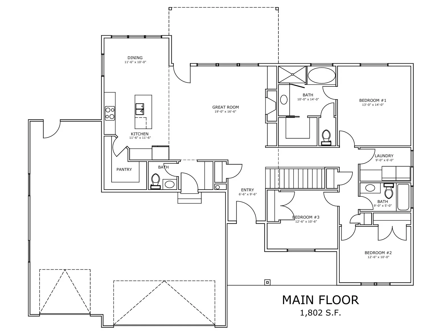 View of room layout